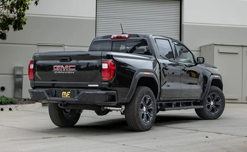 MagnaFlow 2023+ Chevy Colorado NEO Series Cat-Back Exhaust Single Passenger Side Rear Exit on GMC Canyon truck