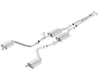Borla 15-16 Dodge Charger 3.6L V6 S-Type Cat Back Exhaust (Uses Factory Valence) showing premium exhaust components.
