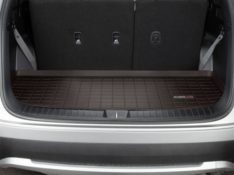 WeatherTech 2020+ Hyundai Palisade Cargo Liners - Cocoa Secondary image