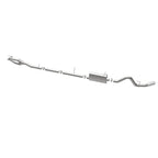 MagnaFlow Sys C/B 11-15 Ford Super Duty F250 6.2L EC CC, SS 3.5in Single Rear Pass Side Ext 5in Tip exhaust system