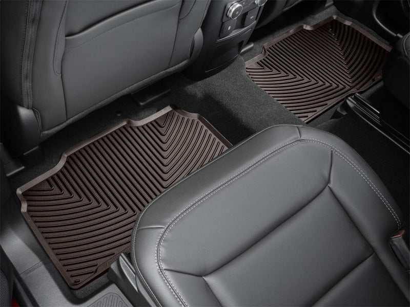 WeatherTech 2020+ Ford Explorer Rear Rubber Mats - Cocoa Secondary image