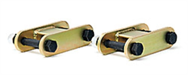 Fabtech 95.5-04 Toyota Tacoma 2WD 5 Lug Rear Shackle Kit Secondary image