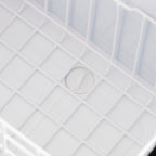 Close-up of ARB Ss Fridge 63 Quart Usa B Plug drainage system