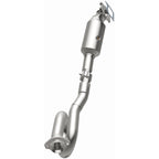 MagnaFlow Conv Direct Fit OEM 12-17 Jeep Wrangler 3.6L Underbody catalytic converter with stainless steel construction.