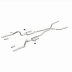MagnaFlow SYS C/B 67-70 Mustang 2.50inch w/Tru-X exhaust system parts