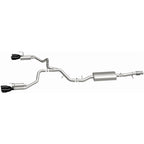 Magnaflow 2021 GMC Yukon V8 6.2L Street Series Cat-Back Performance Exhaust System installation view.