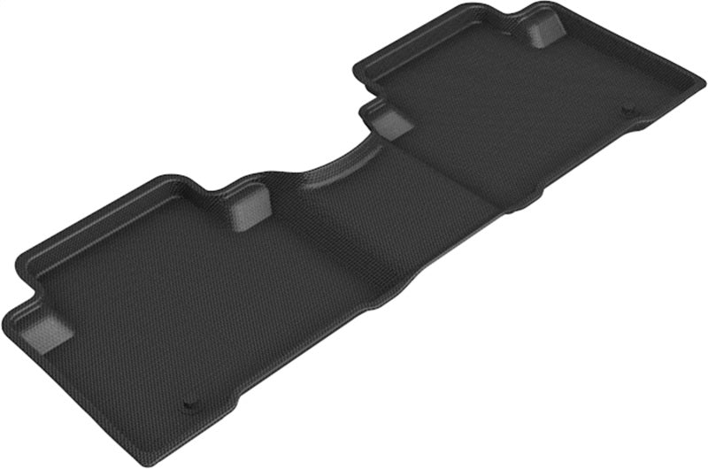 3D MAXpider 2013-2019 Hyundai Santa Fe/Santa Fe Xl Kagu 2nd Row Floormats - Black Secondary image