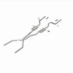 MagnaFlow SYS C/B 67-70 Mustang 2.50inch w/Tru-X exhaust system components
