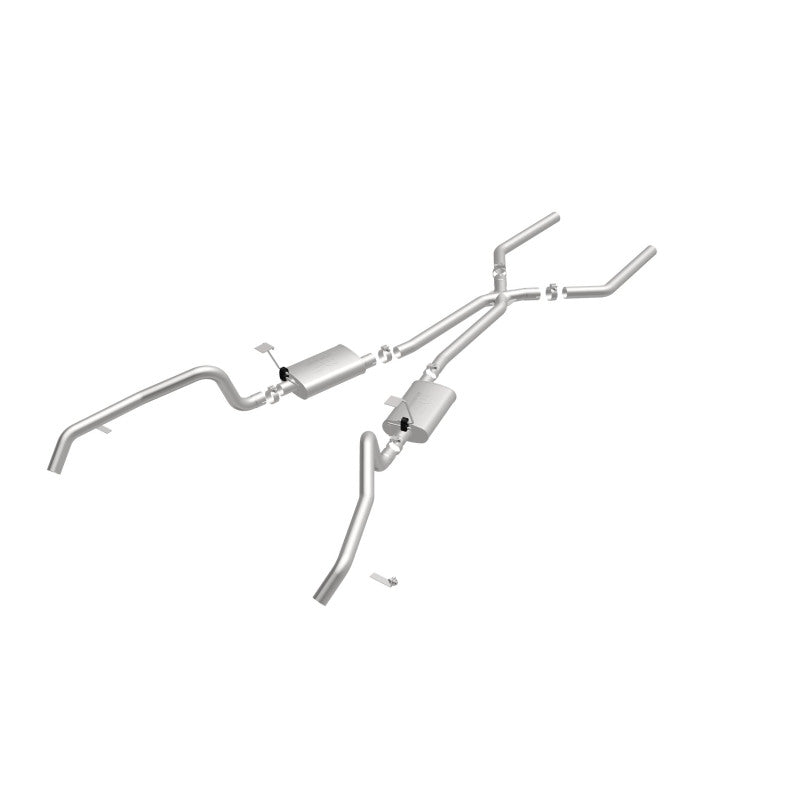 MagnaFlow Sys C/B 67-72 F-Body 2.50inch w/Tru-X exhaust system for offroad performance upgrades
