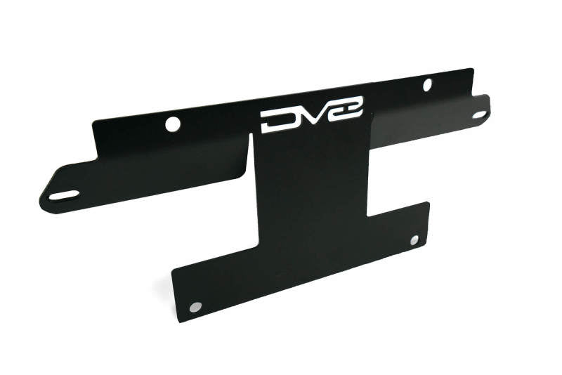 DV8 Offroad 21-22 Ford Bronco Factory Front Bumper Licence Relocation Bracket - Front for offroad performance upgrades.