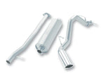 Borla 09-13 Chevrolet Silverado/GMC Sierra 1500 4.8L/5.3L/6.0L Side Exit Catback Exhaust parts in silver finish