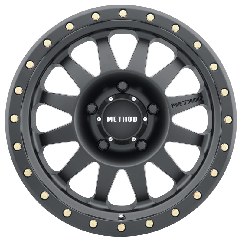 Method MR304 Double Standard 15x8 -24mm Offset 5x4.5 83mm CB Matte Black Wheel Secondary image