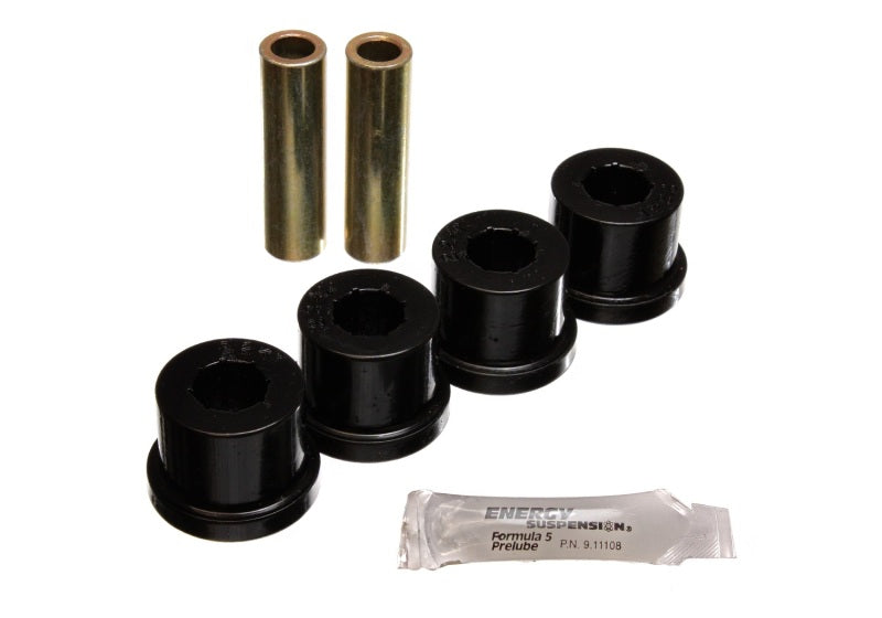 Energy Suspension 86-91 Mazda RX7 Black Rear Control Arm Bushing Set with hardware