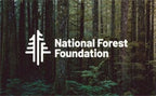 National Forest Foundation logo on a forest background