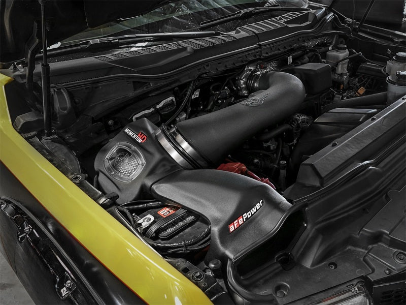 aFe Momentum GT Pro DRY S Cold Air Intake System 2017 Ford Superduty V8-6.2L Secondary image