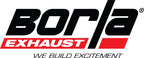 Borla Pro-XS 2in Tubing 14in x 4in x 9.5in Oval Offset/Offset Muffler logo