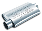 Borla Universal 4in x 9-1/2in x 14in Oval Center/Offset 3in Inlet/Outlet ProXS Muffler for offroad performance upgrades