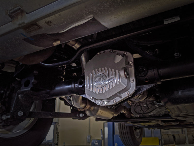aFe Power Street Series Rear Differential Cover Raw w/Machined Fins 18-21 Jeep Wrangler JL Dana M200 Secondary image