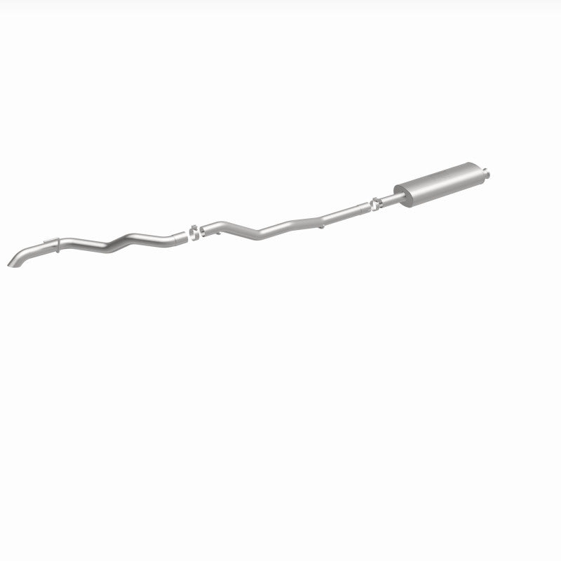 MagnaFlow 2020 Jeep Gladiator 2.5in Rock Crawler Series Single Rear Exit SS Cat-Back Exhaust w/o Tip for offroad upgrades