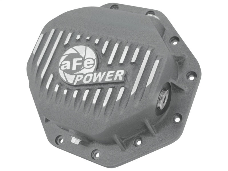 AFE Rear Differential Cover (Raw; Pro Series); Dodge/RAM 94-14 Corporate 9.25 (12-Bolt) Secondary image