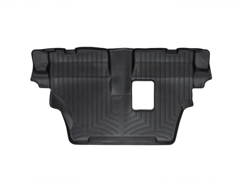 WeatherTech 11+ Dodge Durango Rear FloorLiner - Black for offroad vehicles and accessories.