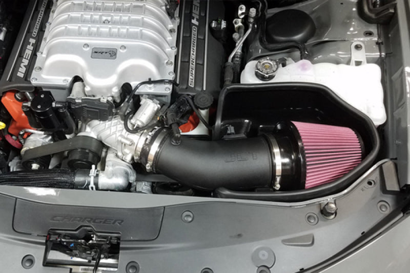 JLT 15-20 Dodge Charger 6.2L / 15-18 Dodge Challenger Hellcat 6.2L Cold Air Intake Kit w/Red Filter Secondary image