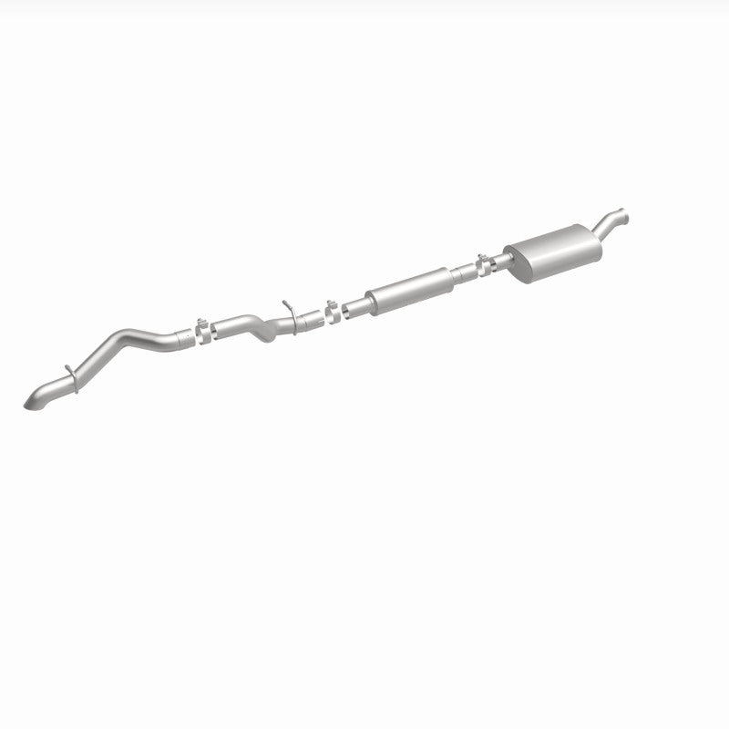 MagnaFlow 19+ Jeep Wrangler JL Overland Series Cat-Back Performance Exhaust System for offroad performance upgrades.
