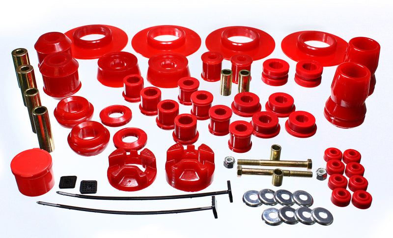 Energy Suspension 01-05 Chrysler PT Cruiser FWD Red Hyper-flex Master Bushing Set Secondary image