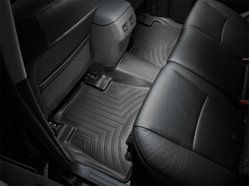 WeatherTech 10+ Toyota 4Runner Rear FloorLiner - Black installed