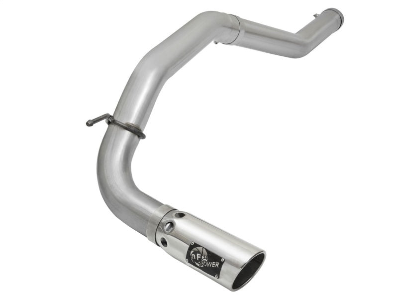 aFe Atlas Exhaust 5in DPF-Back Al Steel 2016 Nissan Titan XD V8-5.0L Polished Tip Secondary image