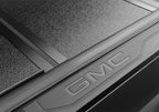 BAK 88-13 Chevy Silverado & C/K 1500 / 88-14 Chevy Silverado 2500/3500 HD 6ft 6in Bed BAKFlip F1 hard cover with GMC branding.