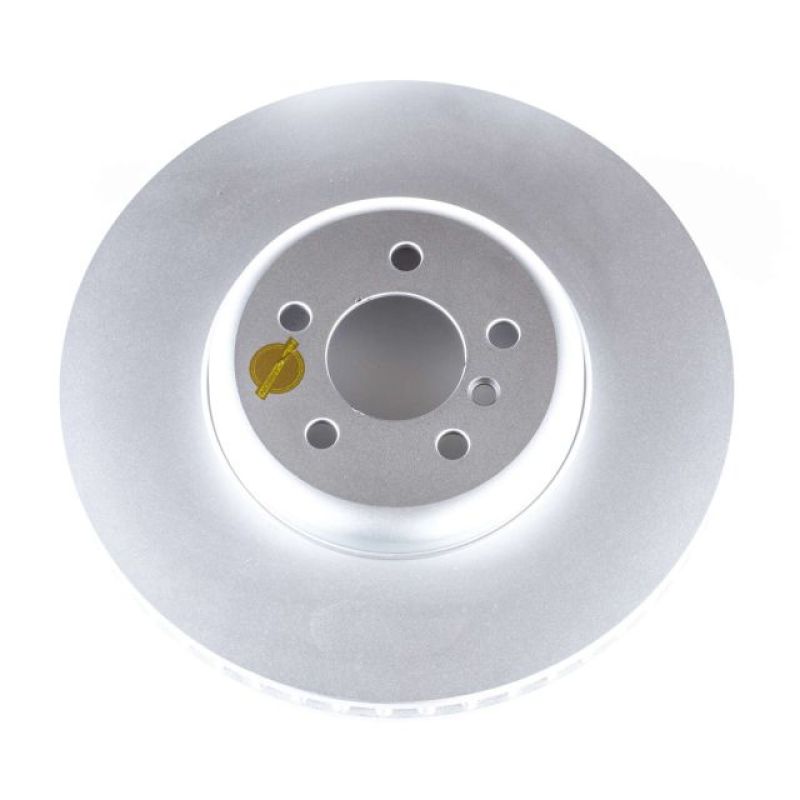 Power Stop 10-15 BMW 550i GT Front Left Evolution High Carbon Geomet Coated Rotor Secondary image