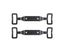 Carli 94-22 Ram 2500/3500 Short Reservoir Mounts For 2.5in Diameter Shocks