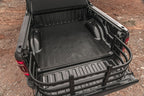 AMP Research 19-23 Ram 1500 (Excl. RamBox/Multi-Funct Tailgates) Std Cab Bedxtender HD Max - Black installed in truck bed.