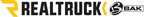 RealTruck BAK logo for BAK 2024 Toyota Tacoma 6ft Bed BAKFlip MX4 Bed Cover.