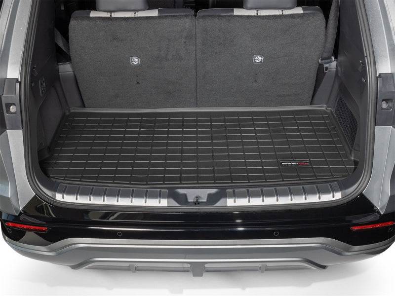 WeatherTech 2024 Lexus TX/TX 500h Behind 3rd Row Cargo Liners - Black Secondary image