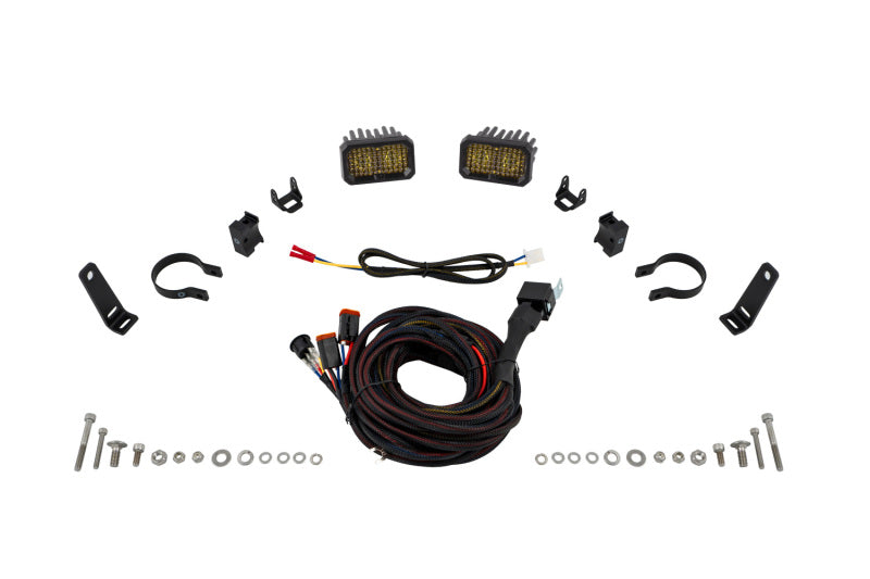 Diode Dynamics Stage Series 2 In Roll Bar Chase Light Kit SSC2 Pro - Yellow (Pair) Secondary image