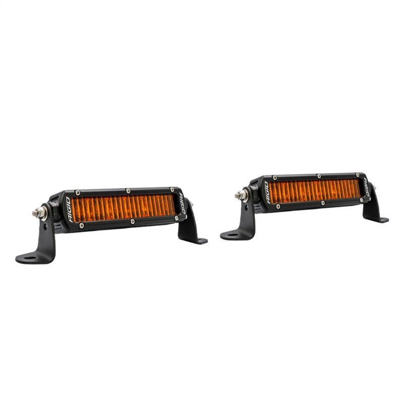 Rigid Industries SR-Series SAE 6in. w/ Amber PRO Lens (Pair) for offroad lighting and electrical
