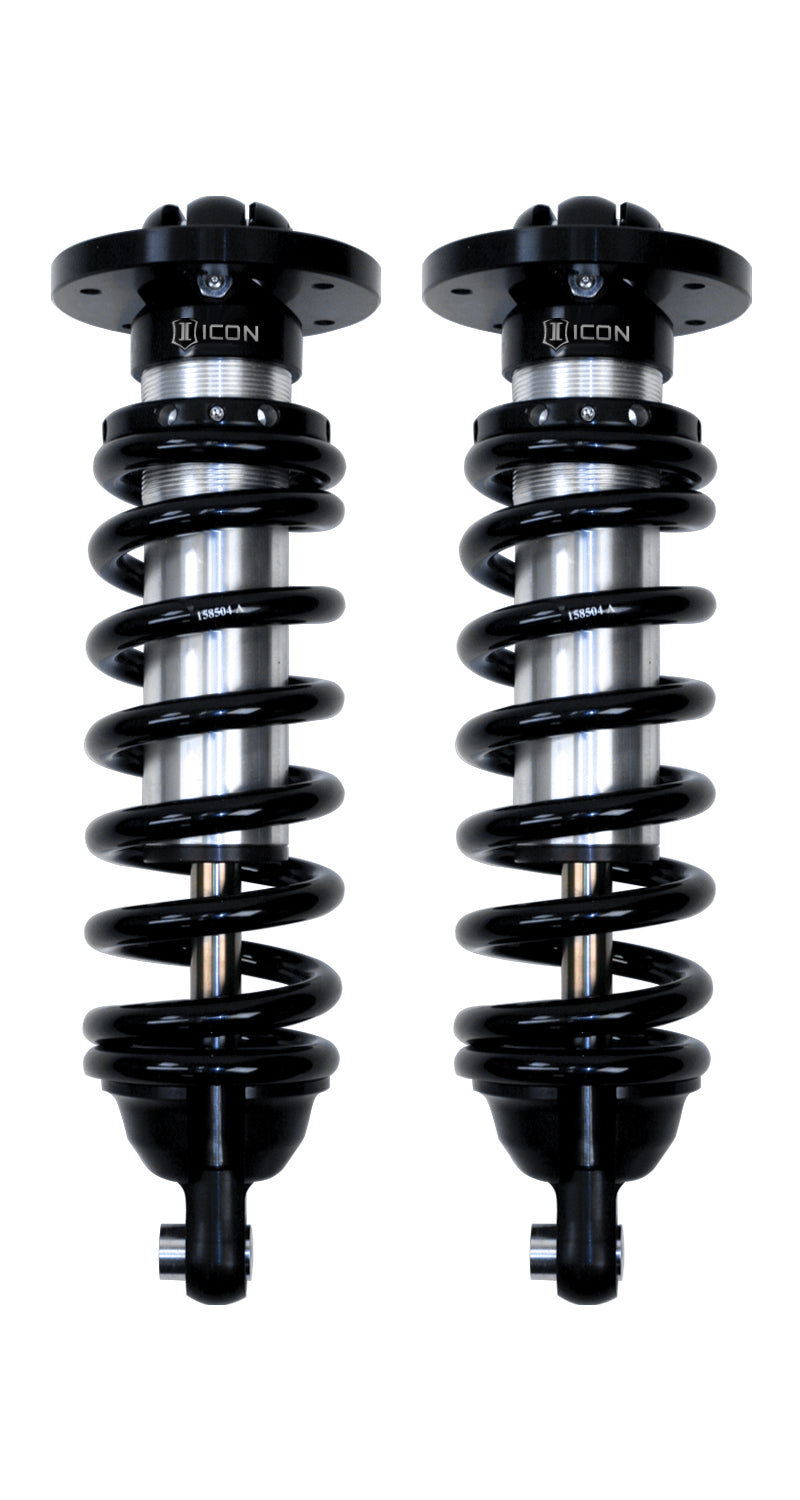 ICON 04-15 Nissan Titan Ext Travel 2.5 Series Shocks VS IR Coilover Kit for offroad performance upgrades. Main image