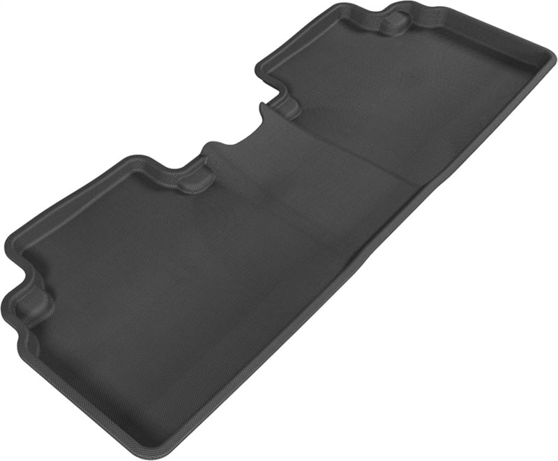3D MAXpider 2006-2011 Honda Civic Sedan Kagu 2nd Row Floormats - Black Secondary image