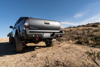 Body Armor 05-15 Toyota Tacoma Pro Series Rear Bumper on truck