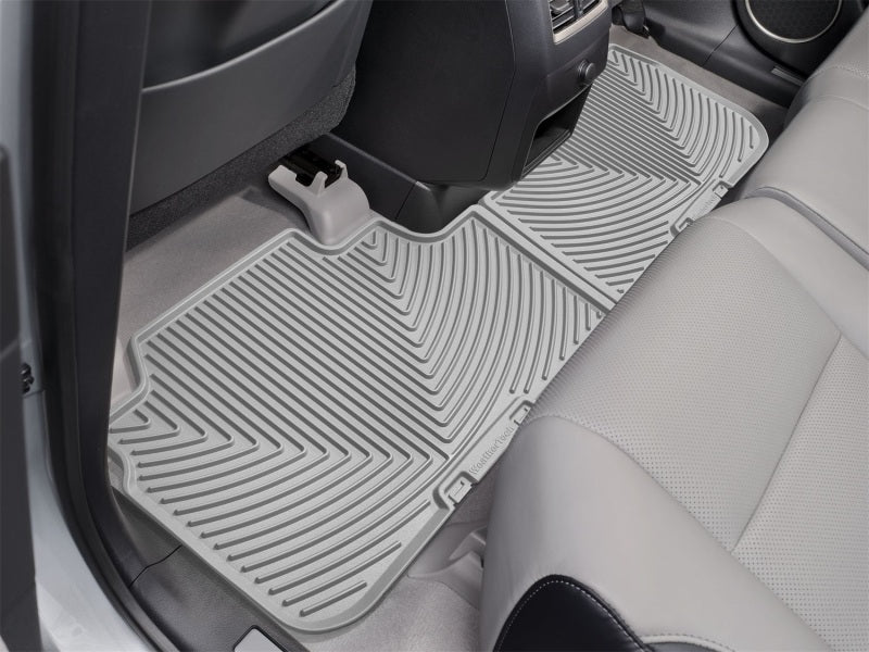 WeatherTech 2018+ Lexus RX Rear Rubber Mats - Grey Secondary image