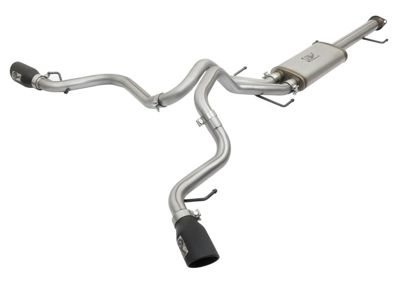 aFe MACH Force-Xp 3in - 2.5in SS Cat-Back Dual Exhaust w/Black Tips 07-14 Toyota FJ Cruiser 4.0L Secondary image