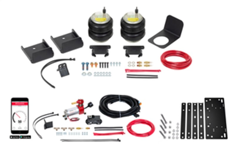 Firestone 19-24 Chevrolet Silverado 1500 2WD/4WD AIO Wireless Ride-Rite All-In-One Kit (W217602888) parts overview