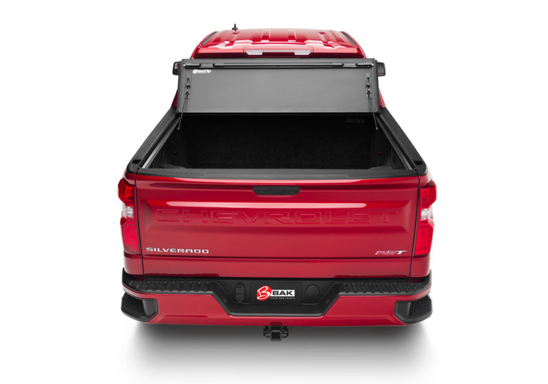 BAK 2020 Chevy Silverado 2500/3500 HD 8ft Bed BAKFlip MX4 Matte Finish with offroad accessories