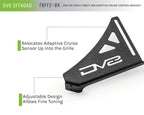DV8 Offroad 2017+ Ford F/250/350 Adaptive Cruise Control Relocation Bracket for offroad performance upgrades.