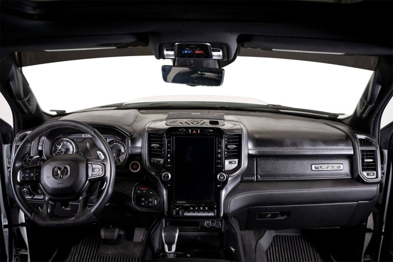 Addictive Desert Designs 21-23 Dodge Ram TRX Digital Device Dash Mount in truck interior