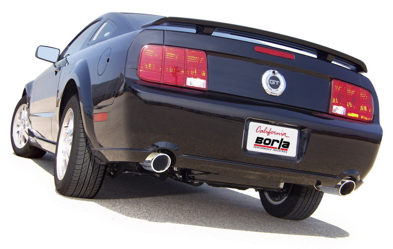 Borla 05-09 Ford Mustang GT Dual Exhaust with sleek design