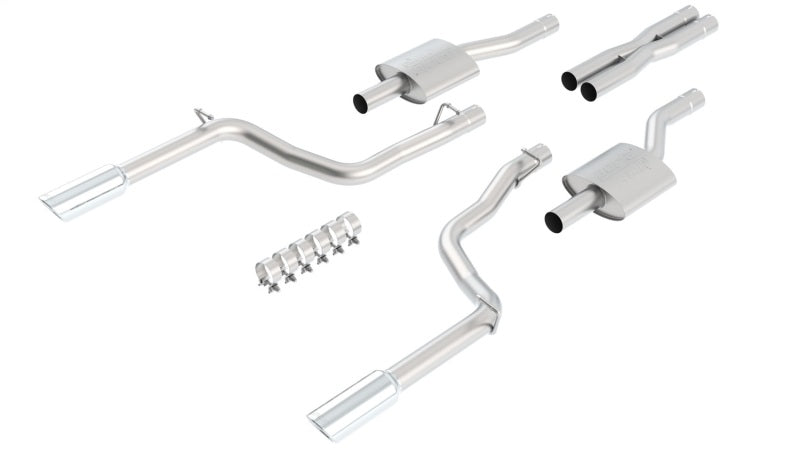 Borla 06-10 Dodge Charger SRT8 / 05-10 Chrysler 300 C SRT8 Aggressive ATAK Catback Exhaust components