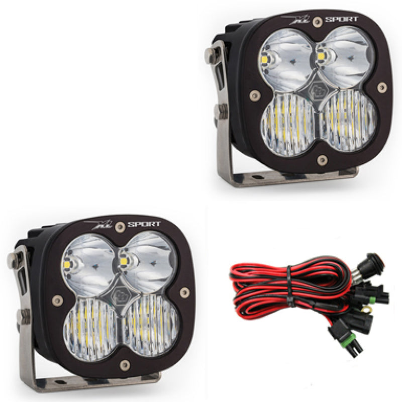 Baja Designs XL Sport Series Driving Combo Pattern Pair LED Light Pods for offroad lighting and electrical.